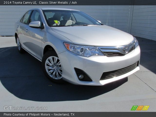 2014 Toyota Camry LE in Classic Silver Metallic