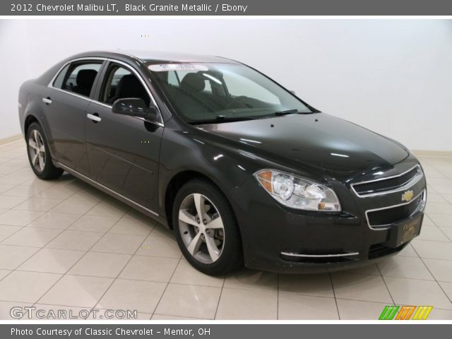 2012 Chevrolet Malibu LT in Black Granite Metallic