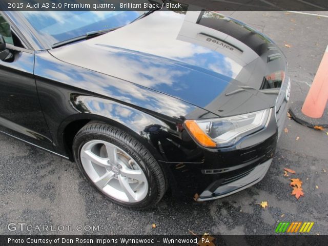 2015 Audi A3 2.0 Premium quattro in Brilliant Black