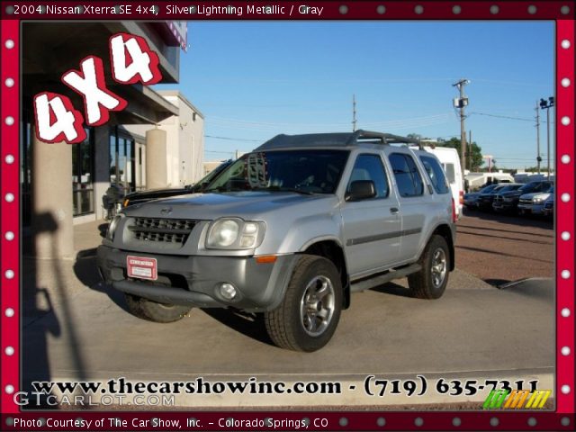 2004 Nissan Xterra SE 4x4 in Silver Lightning Metallic