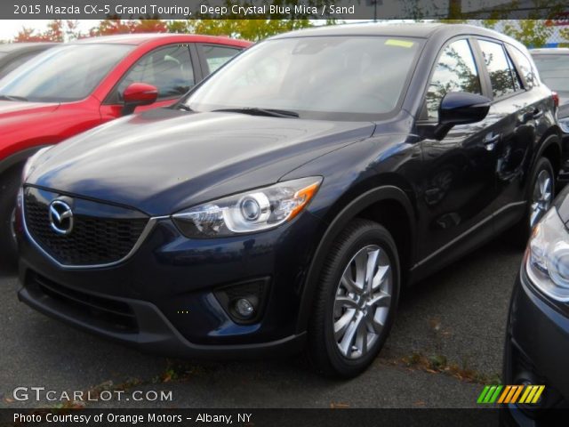 2015 Mazda CX-5 Grand Touring in Deep Crystal Blue Mica