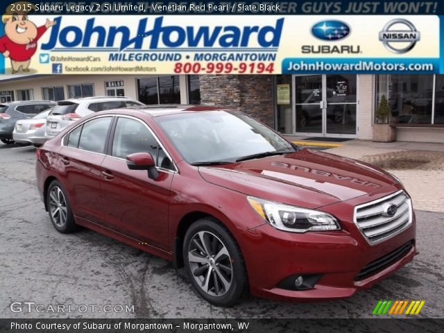 2015 Subaru Legacy 2.5i Limited in Venetian Red Pearl