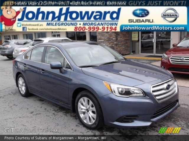 2015 Subaru Legacy 2.5i Premium in Twilight Blue Metallic