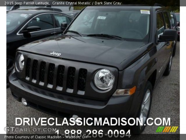 2015 Jeep Patriot Latitude in Granite Crystal Metallic