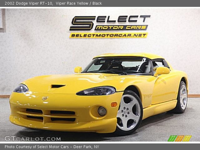 2002 Dodge Viper RT-10 in Viper Race Yellow
