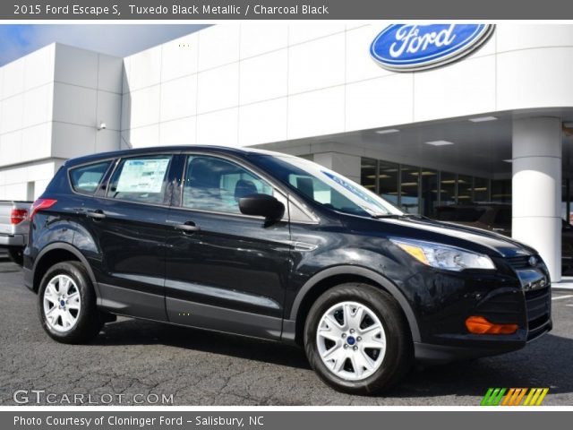 2015 Ford Escape S in Tuxedo Black Metallic