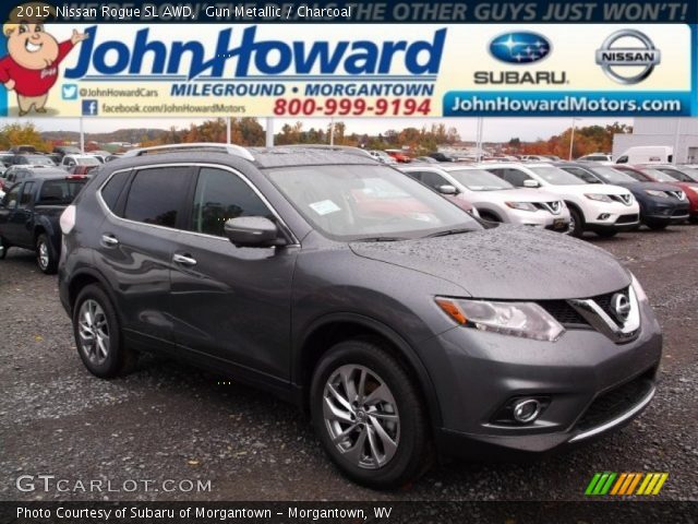2015 Nissan Rogue SL AWD in Gun Metallic