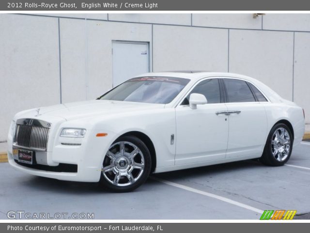 2012 Rolls-Royce Ghost  in English White