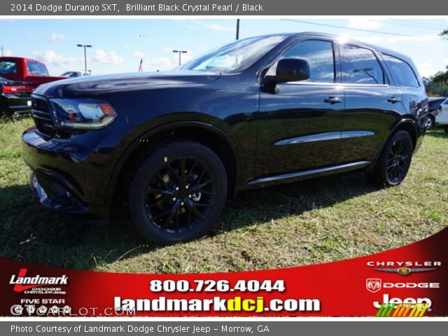 2014 Dodge Durango SXT in Brilliant Black Crystal Pearl