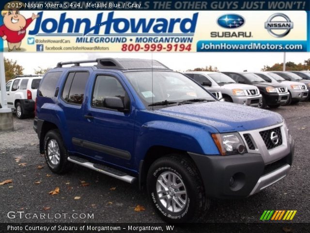 2015 Nissan Xterra S 4x4 in Metallic Blue