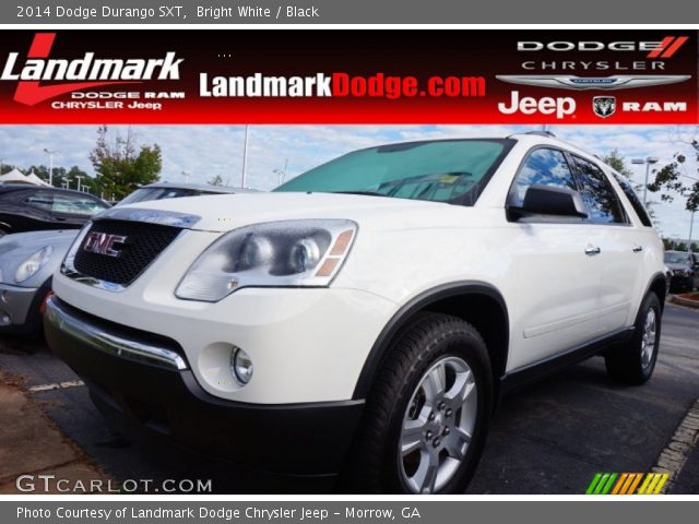2014 Dodge Durango SXT in Bright White