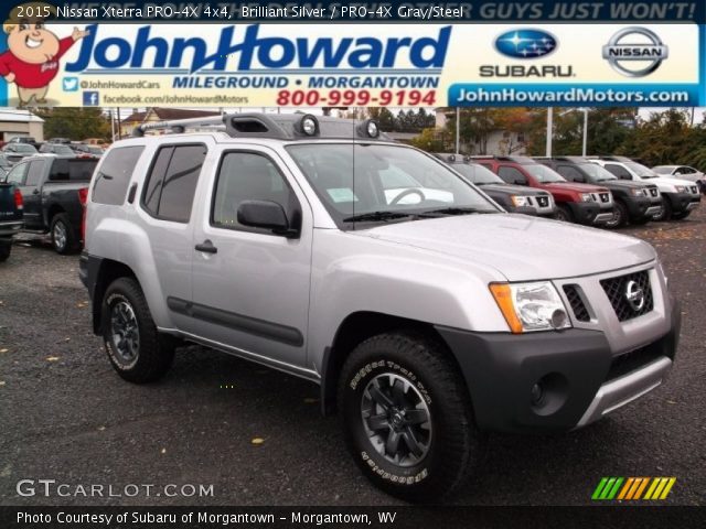 2015 Nissan Xterra PRO-4X 4x4 in Brilliant Silver