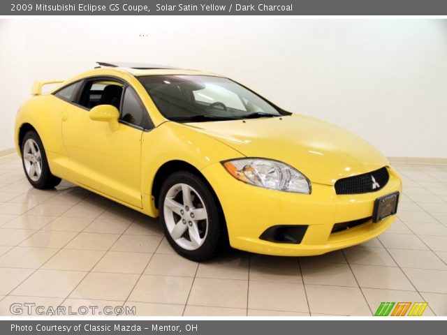 2009 Mitsubishi Eclipse GS Coupe in Solar Satin Yellow
