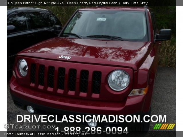 2015 Jeep Patriot High Altitude 4x4 in Deep Cherry Red Crystal Pearl