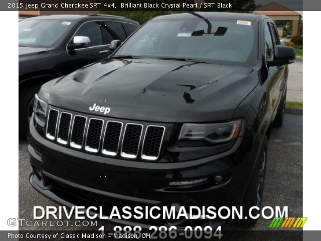 2015 Jeep Grand Cherokee SRT 4x4 in Brilliant Black Crystal Pearl