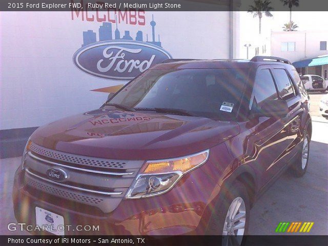 2015 Ford Explorer FWD in Ruby Red