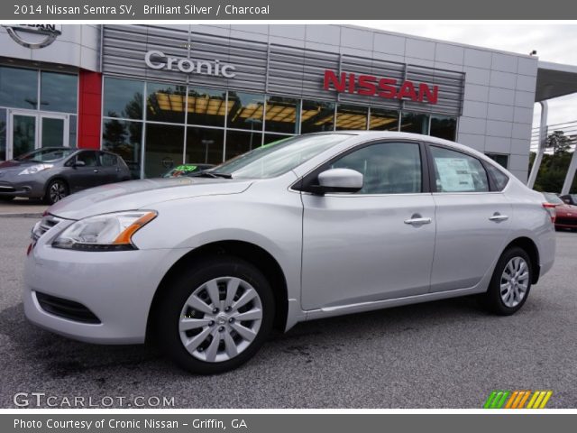 2014 Nissan Sentra SV in Brilliant Silver