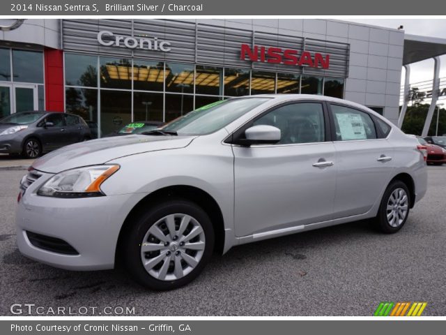 2014 Nissan Sentra S in Brilliant Silver