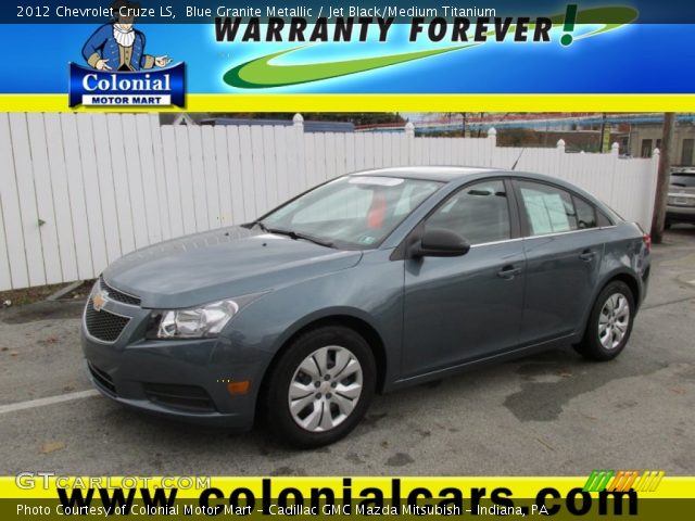 2012 Chevrolet Cruze LS in Blue Granite Metallic
