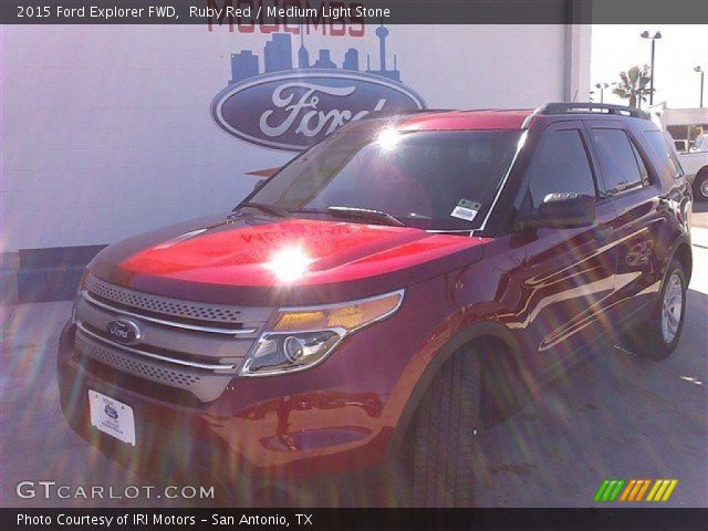 2015 Ford Explorer FWD in Ruby Red
