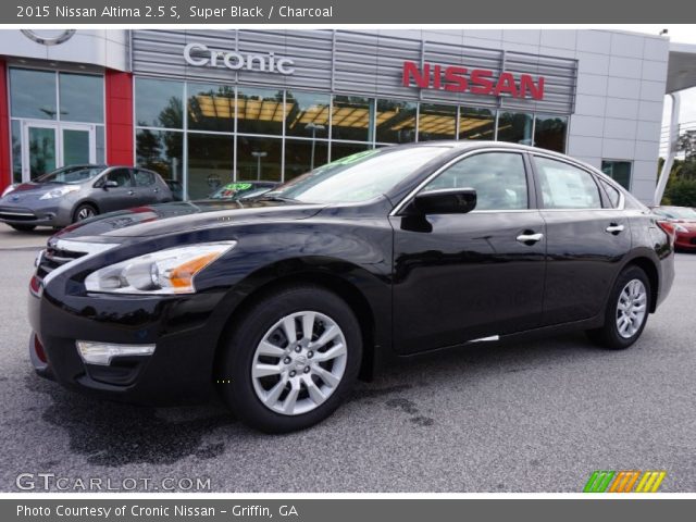 2015 Nissan Altima 2.5 S in Super Black