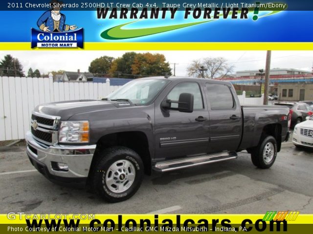 2011 Chevrolet Silverado 2500HD LT Crew Cab 4x4 in Taupe Grey Metallic