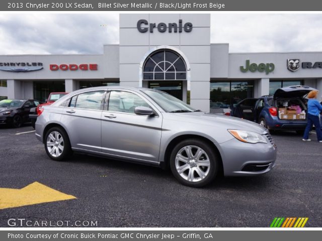 2013 Chrysler 200 LX Sedan in Billet Silver Metallic