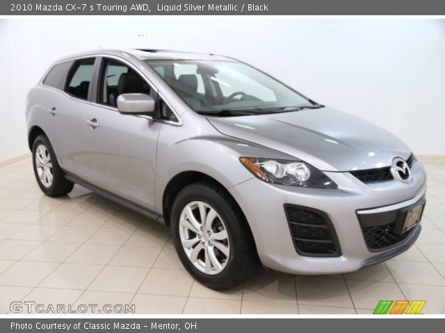 2010 Mazda CX-7 s Touring AWD in Liquid Silver Metallic