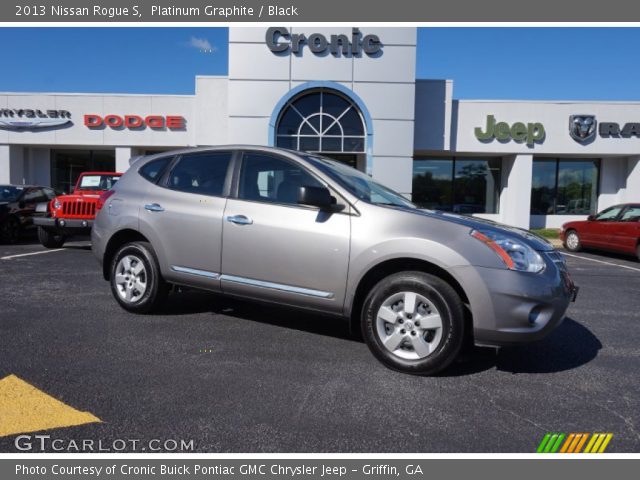 2013 Nissan Rogue S in Platinum Graphite