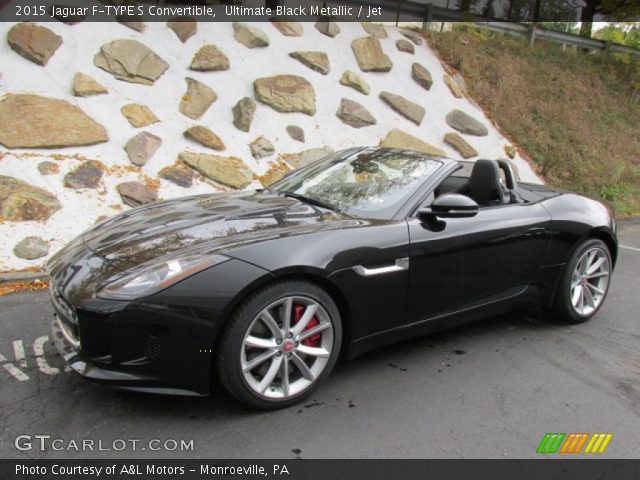 2015 Jaguar F-TYPE S Convertible in Ultimate Black Metallic