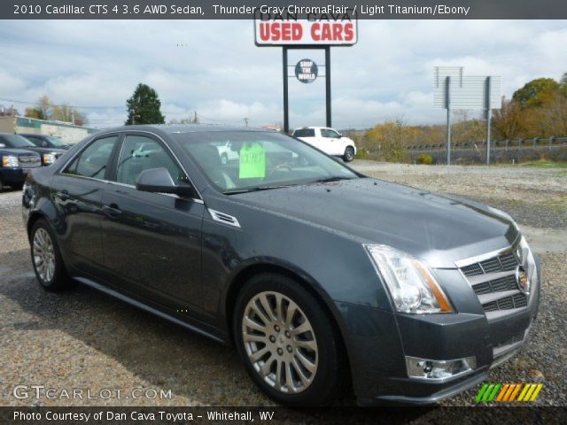 2010 Cadillac CTS 4 3.6 AWD Sedan in Thunder Gray ChromaFlair