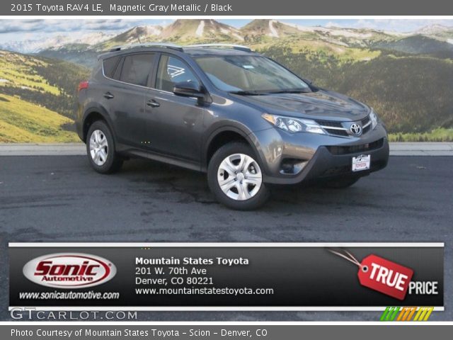 2015 Toyota RAV4 LE in Magnetic Gray Metallic