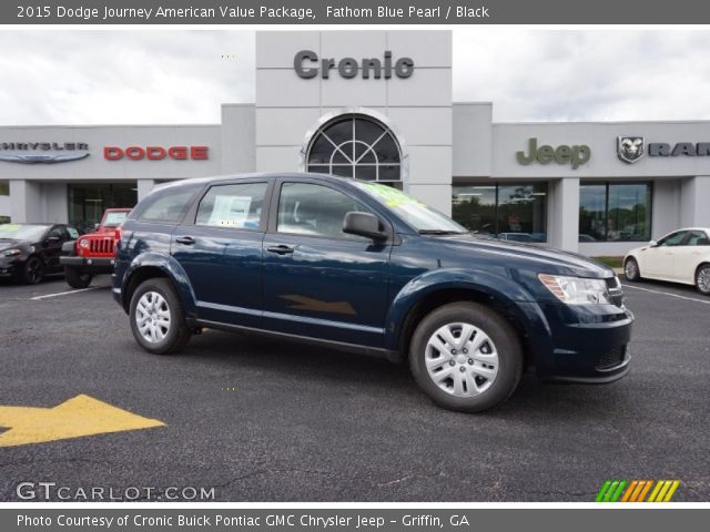 2015 Dodge Journey American Value Package in Fathom Blue Pearl