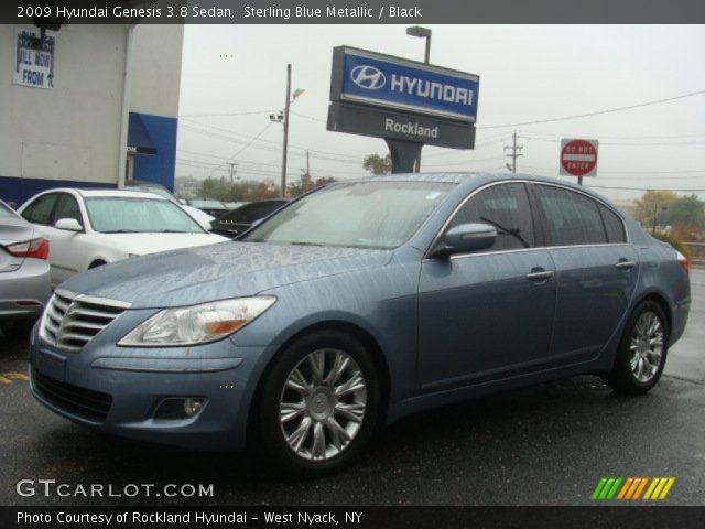 2009 Hyundai Genesis 3.8 Sedan in Sterling Blue Metallic