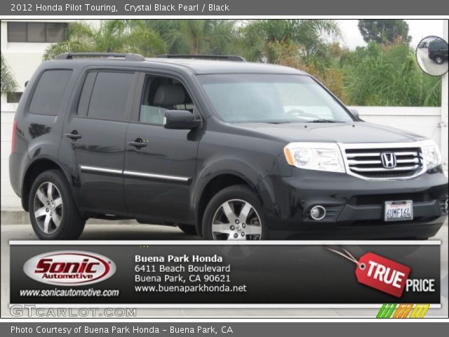 2012 Honda Pilot Touring in Crystal Black Pearl