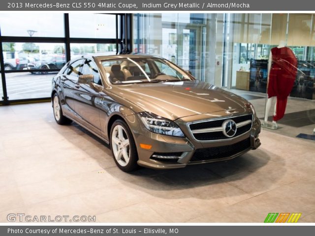 2013 Mercedes-Benz CLS 550 4Matic Coupe in Indium Grey Metallic