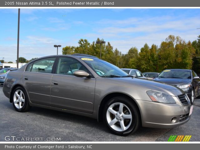 2005 Nissan Altima 3.5 SL in Polished Pewter Metallic