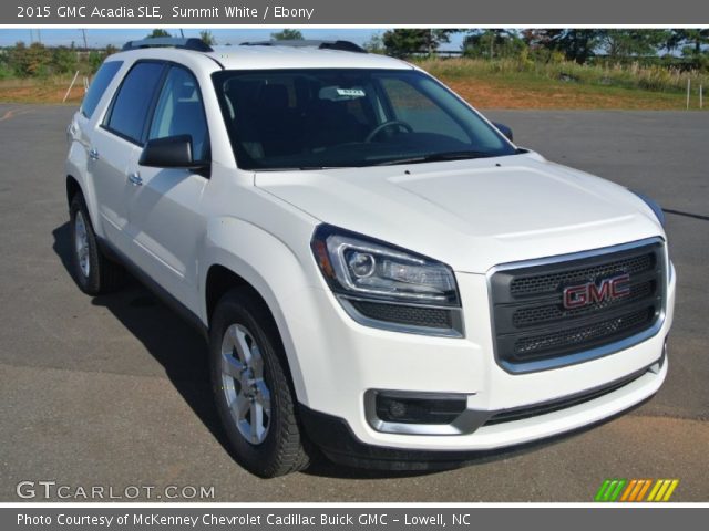 2015 GMC Acadia SLE in Summit White