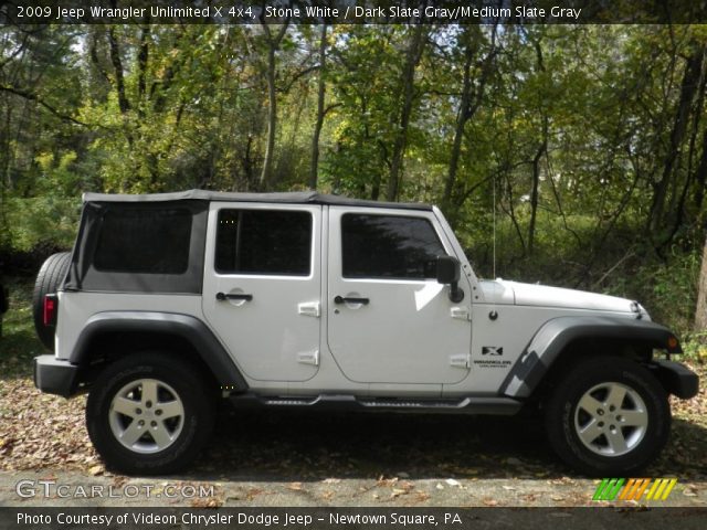 2009 Jeep Wrangler Unlimited X 4x4 in Stone White