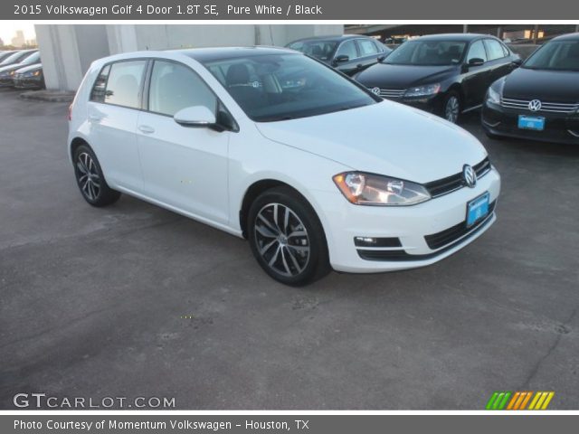 2015 Volkswagen Golf 4 Door 1.8T SE in Pure White