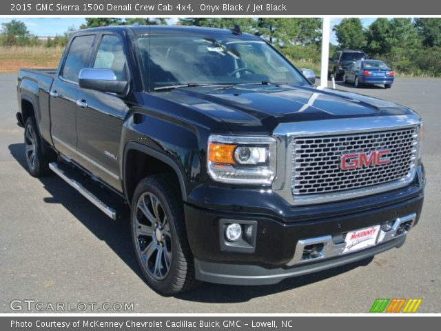 2015 GMC Sierra 1500 Denali Crew Cab 4x4 in Onyx Black