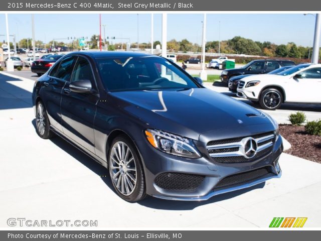 2015 Mercedes-Benz C 400 4Matic in Steel Grey Metallic