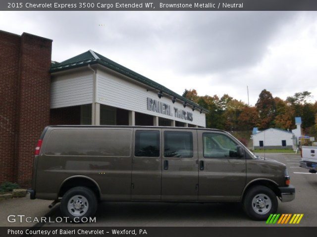 2015 Chevrolet Express 3500 Cargo Extended WT in Brownstone Metallic