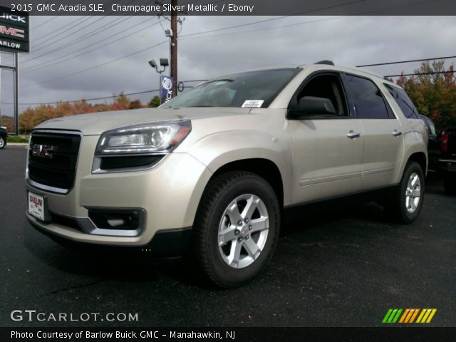 2015 GMC Acadia SLE in Champagne Silver Metallic