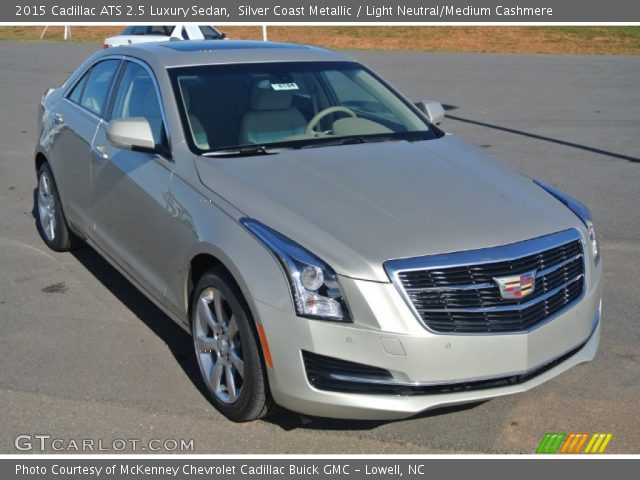 2015 Cadillac ATS 2.5 Luxury Sedan in Silver Coast Metallic