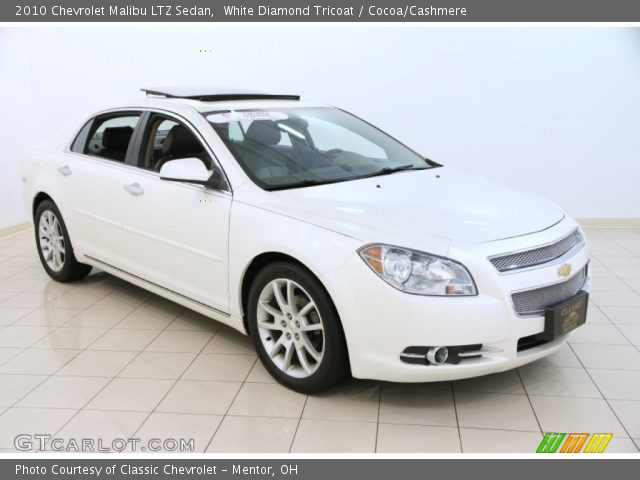 2010 Chevrolet Malibu LTZ Sedan in White Diamond Tricoat