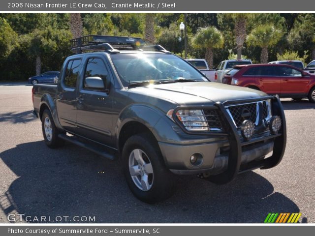2006 Nissan Frontier LE Crew Cab in Granite Metallic