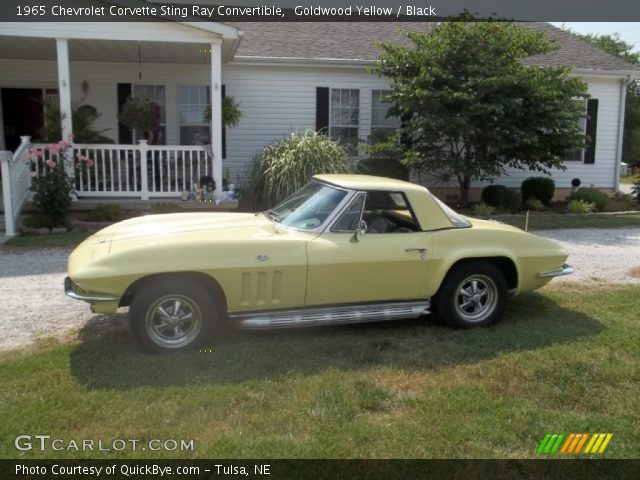 1965 Chevrolet Corvette Sting Ray Convertible in Goldwood Yellow