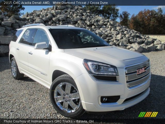 2015 GMC Acadia Denali AWD in White Diamond Tricoat