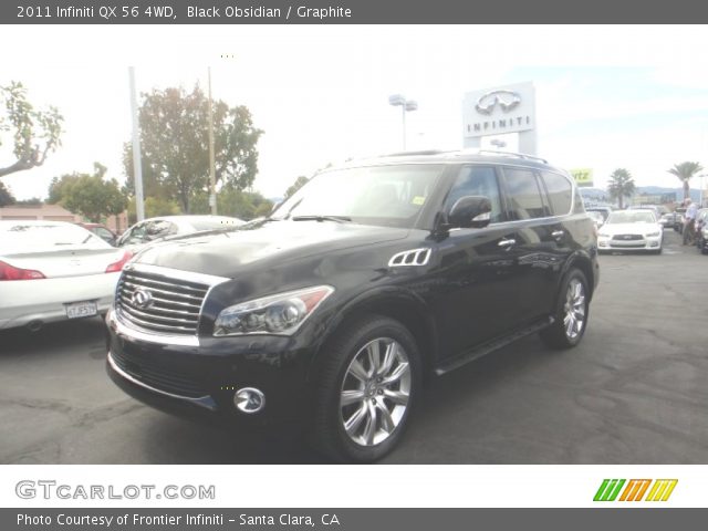 2011 Infiniti QX 56 4WD in Black Obsidian